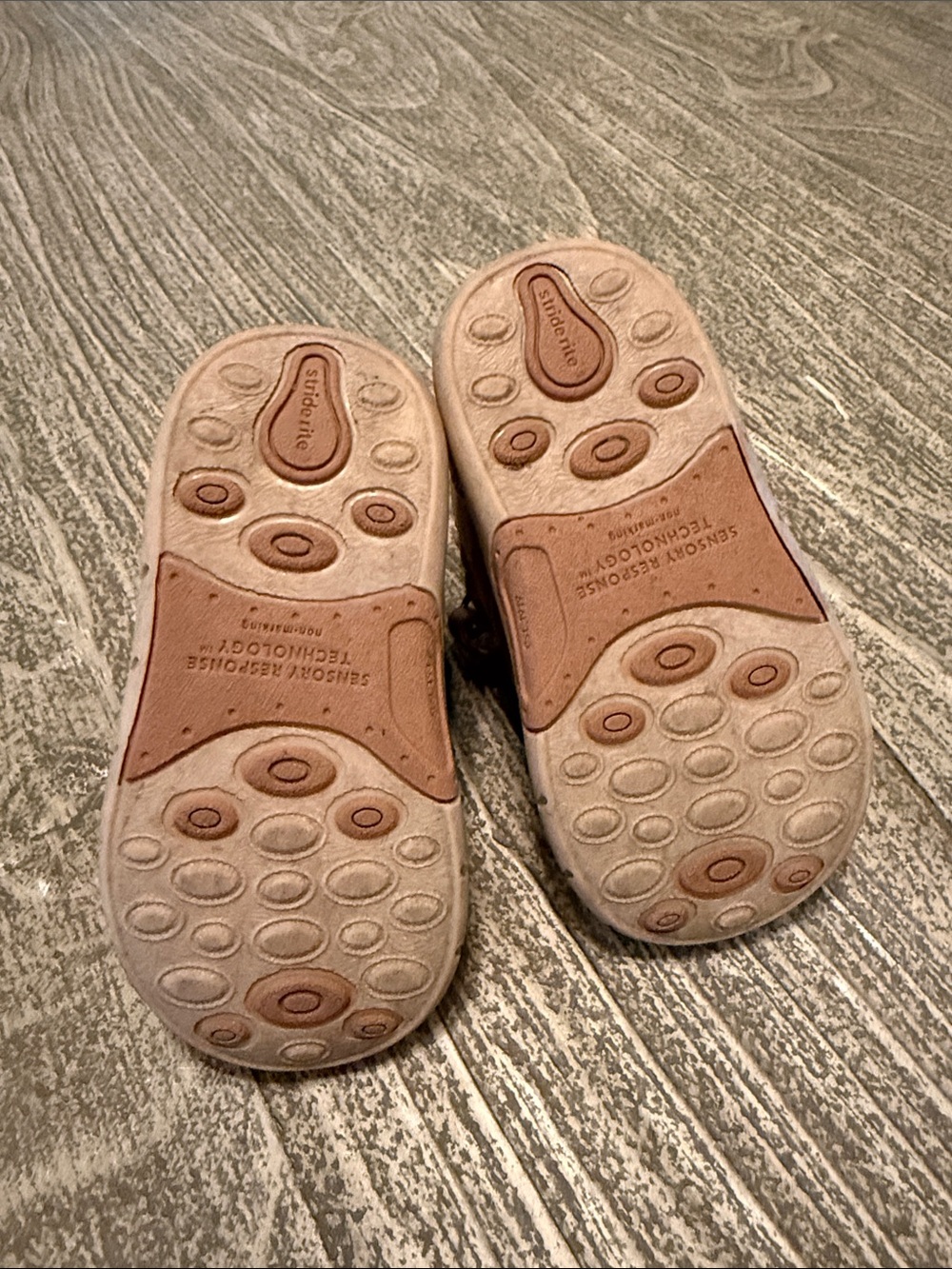 Stride Rite Kids Boys Girls Toddler Baby Brown Leather Boots - Picture 2 of 4